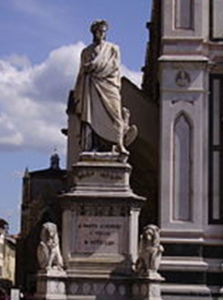 Statua di Dante 